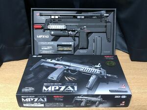 ・1スタ 可動品 東京マルイ TOKYO MARUI H&K MP7A1 18歳以上 対象 本体セット+ロングマガジン 箱/取説/予備部品各種付属 動作確認済 USED品