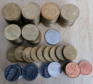 額面合計115ドル ニュージーランド 硬貨 貨幣 コイン 大量おまとめ 外国硬貨 海外旅行