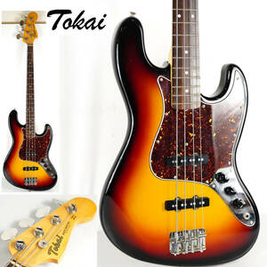 NA5131 1円〜通電音出しok シリアルL21768 TOKAI JAZZ SOUND ELECTRIC BASS エレキベース ソフトケース 付 東海 検索(フェンダー 楽器)