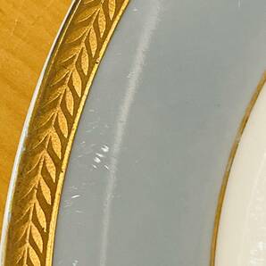 NA5147 平皿 5枚セット ICHISA CHINA 洋風皿 洋食 レストラン 披露宴 盛り付け皿 検Kの画像4
