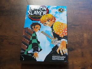 Demon Slayer: Kimetsu no Yaiba Vol.3 (英語版 鬼滅の刃)