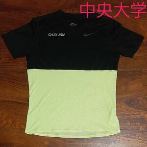 大学 スポーツ Tシャツ NIKE Ｍサイズ 中央大 半袖