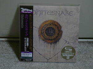 【国内盤SHM- CD：紙ジャケット仕様】 WHITESNAKE (ホワイトスネイク)「白蛇の紋章～サーペンス・アルバス」