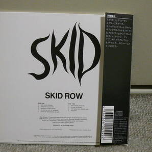 【国内盤：紙ジャケット仕様】SKID ROW（スキッド・ロウ)「SKID（スキッド）」の画像2