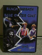 【DVD】BLACK SABBATH&BLUE OYSTER CULT（ブラック・サバス&ブルー・オイスター・カルト）「BLACK AND BLUE（ブラック&ブルー）」_画像1