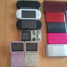 PSP 3DS Nintendo DS Lite ソニー ゲーム機 DSi SONY ゲーム機16台まとめ売り ニンテンドー ゲームボーイ_画像3
