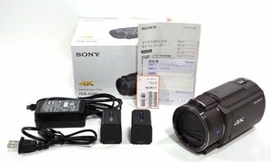 ★元箱付！SONY ソニー Handycam ハンディカム FDR-AX40 デジタル４Kビデオカメラレコーダー★