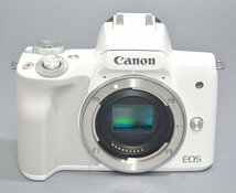 ★美品！CANON キャノン EOS Kiss M ダブルズームキット ミラーレス デジタル一眼レフカメラ★_画像4