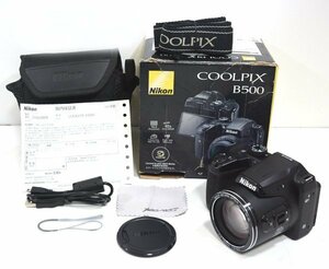 ★元箱、ケース付！Nikon ニコン COOLPIX B500 デジタルカメラ 美品！★