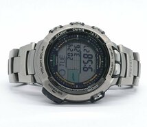 ★箱付！美品！CASIO カシオ PRO TREK プロトレック MANASLU マナスル マルチバンド6 PRX-2500T-7JF ソーラー メンズ★_画像3