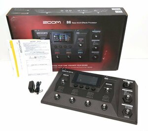 ★新品同様！ZOOM ズーム B6 マルチエフェクター 元箱付！★