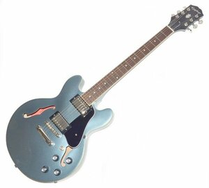 ★ソフトケース付！Epiphone エピフォン ES-339 Pelham Blue セミアコ ギター 美品！★