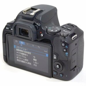 ★美品！Canon キャノン EOS Kiss X10 ダブルズームキット デジタル一眼レフ カメラ★の画像3