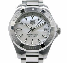 ★美品！TAG HEUER タグホイヤー アクアレーサー WAY1312 クォーツ レディース★_画像1