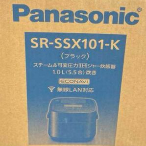 panasonic SR-SSX101-K 炊飯器　パナソニック　5.5合炊き ブラック