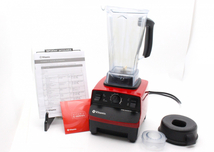 【ト石】 VITAMIX バイタミックス VM0111 ミキサー ジューサー 容量2000ml ブラック×レッド 通電確認済み ECZ01EWH36_画像1