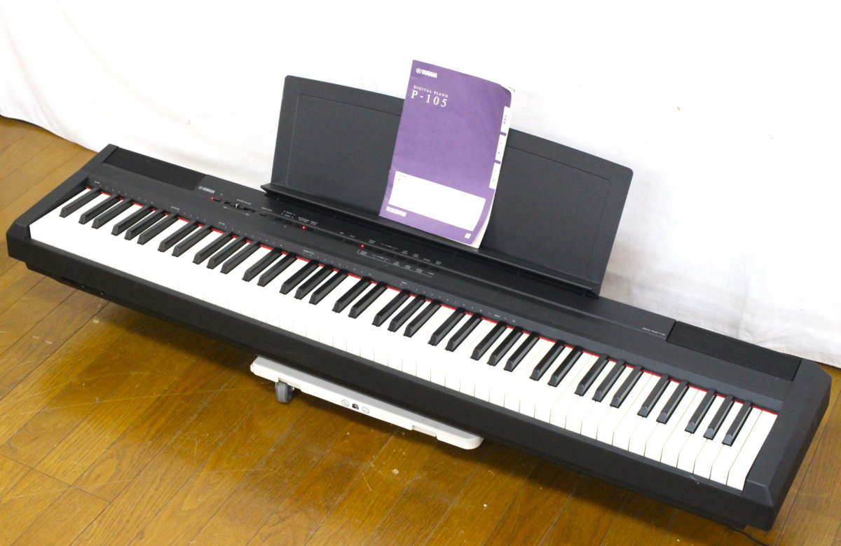 Yahoo!オークション -「ヤマハ p105」(電子ピアノ) (鍵盤楽器)の落札 