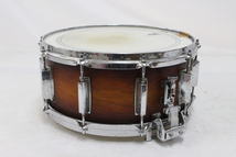 【ト石】② YAMAHA ヤマハ SD965RC Sunset Brown スネアドラム REMO ECZ01EWH05_画像4