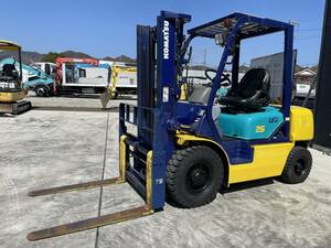 ※配送費無料※1999Komatsu FD25HT-12 2.5t 2.5tonne ディーゼルforklift 3137hours フォークシフター オートマ 軽油 2t 2tonne 3t 3tonne