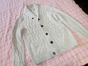 * Gap GAP* size XS Ram wool use Alain braided knitted cardigan height length design 