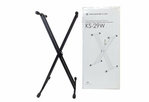 XX 型キーボード・スタンド■キクタニ KIKUTANI■KS-29W　ブラック■