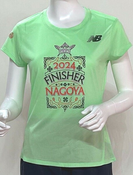 【新品未使用】名古屋ウィメンズマラソン2024 フィニッシャーTシャツ　Mサイズ (ニューバランス)