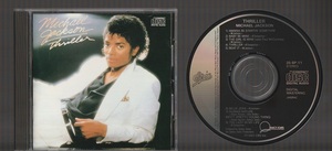 即決 廃盤 MICHAEL JACKSON マイケル・ジャクソン THRILLER スリラー 35・8P-11 111A2 国内初期3500円盤CD 旧規格