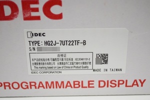 未使用 IDEC HG2J-7UT22TF-B プログラマブル表示器