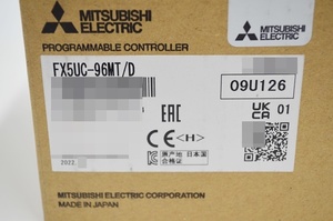 未使用 三菱電機 FX5UC-96MT/D シーケンサ 2022年製 複数在庫有