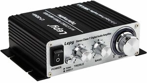 Lepy LP-2024A+ ACアダプタ 12V5A デジタルアンプ オーディオ アンプ 小型軽量 ブラック（動作未確認でジャンク処分） 2848-00