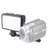【Yongnuo製】 SYD-1509 135球 LED ビデオライト リチウム/単三両対応 光量調整可 Led Panel Led Photo Video Light for Camera (1237-00)