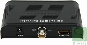 SDI から HDMI へ変換するコンバーター [LKV368] SDI to HDMI コンバーター (SDI / HD-SDI /3G-SDI をHDMIに 変換 )(at_0290-00)