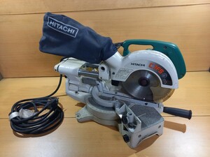 【T】HITACHI　日立　卓上スライド丸のこ　C7FS 大工道具