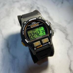 ★オールドデザイン★ 【送料無料】TIMEX IRONMAN 1986 復刻モデル アイアンマンTRIATHLON 新品電池 タイメックス INDIGLO 古着好きにも！の画像1