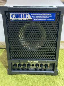  Roland CUBE MONITOR CM-30 ローランド モニタースピーカー 電源ケーブル欠品 動作未確認