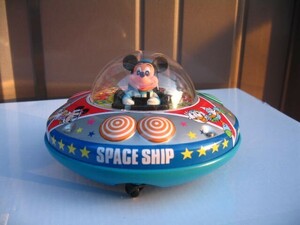 ☆ マスダヤ　スペースシップ 宇宙船 ミッキーマウス　1996年　日本製 当時物 ☆