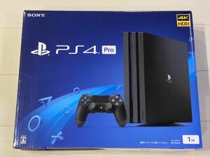 PS4 Pro CUH-7100B プレイステーション4 プロ　　SONY PlayStation4 Pro ジェットブラック グランツーリスモ モンスターハンター モンハン