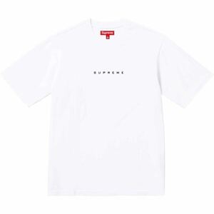 【L】新品 24SS Supreme シュプリーム University S/S Top ユニバーシティショートスリーブトップス Tシャツ White ホワイト 白 国内正規