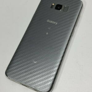 ◇ au Galaxy S8+ [ SCV35 ] 64GB 【画面割れ/液晶焼け】 制限◯ 【本体のみ】 ギャラクシー シルバー / ジャンク(S240325_6)の画像2