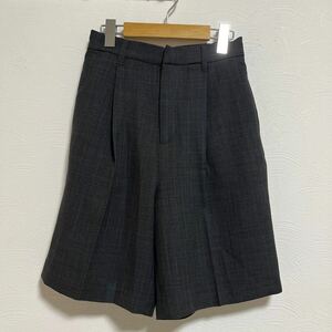 送料込！　LOWRYS FARM ハーフパンツ　濃いグレー　used 美品