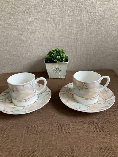 ＊【新品】Mila Sehon ミラショーン ペア コーヒー 紅茶 カップ＆ソーサー NARUMI＊