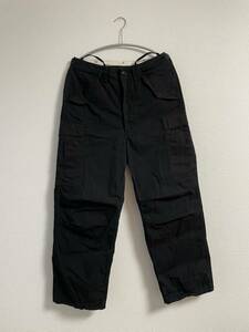 nanamica Cargo Pants BLACK ナナミカ カーゴパンツ 