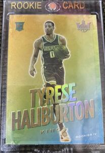 Tyrese Haliburton Rookie Level 4!ルーキーカードSSP 2020-21 Panini Court Kings basketball