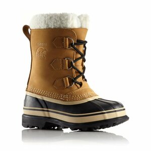 101334-SOREL/ジュニア ユース カリブー ウォータープルーフ 子供用 スノーブーツ 冬靴/23.0