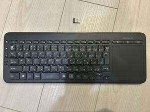 Microsoft ALL-IN-ONE MEDIA KEYBOARD ワイヤレスキーボード Windows用 N9Z-00029 マイクロソフト