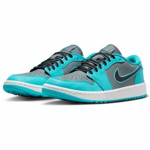 海外限定 26.5cm エアジョーダン1 ガンマブルー ホワイト ブラック TRAVIS SCOTT ゴルフ AIR JORDAN 1 Low NIKE MAX 90 86 NRG ナイキの画像2