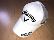 23％off! Callaway TOUR A MESH CAP 24 JM キャップ C24990103 ホワイト(1030)_画像1