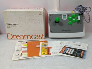 HH218-240313-047【ジャンク】セガ SEGA Dreamcast専用 アーケードスティック HKT-7300 ドリームキャスト Arcade Stick ゲーム レトロ