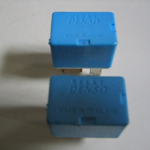 トヨタ純正 90987-02027 Denso デンソー 低背ISOマイクロリレー ／２個セットの画像1