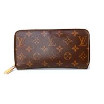 ルイヴィトン LOUIS VUITTON M41895 モノグラム ジッピーウォレット 長財布 フューシャ ピンク レディース ラウンドファスナー_画像2